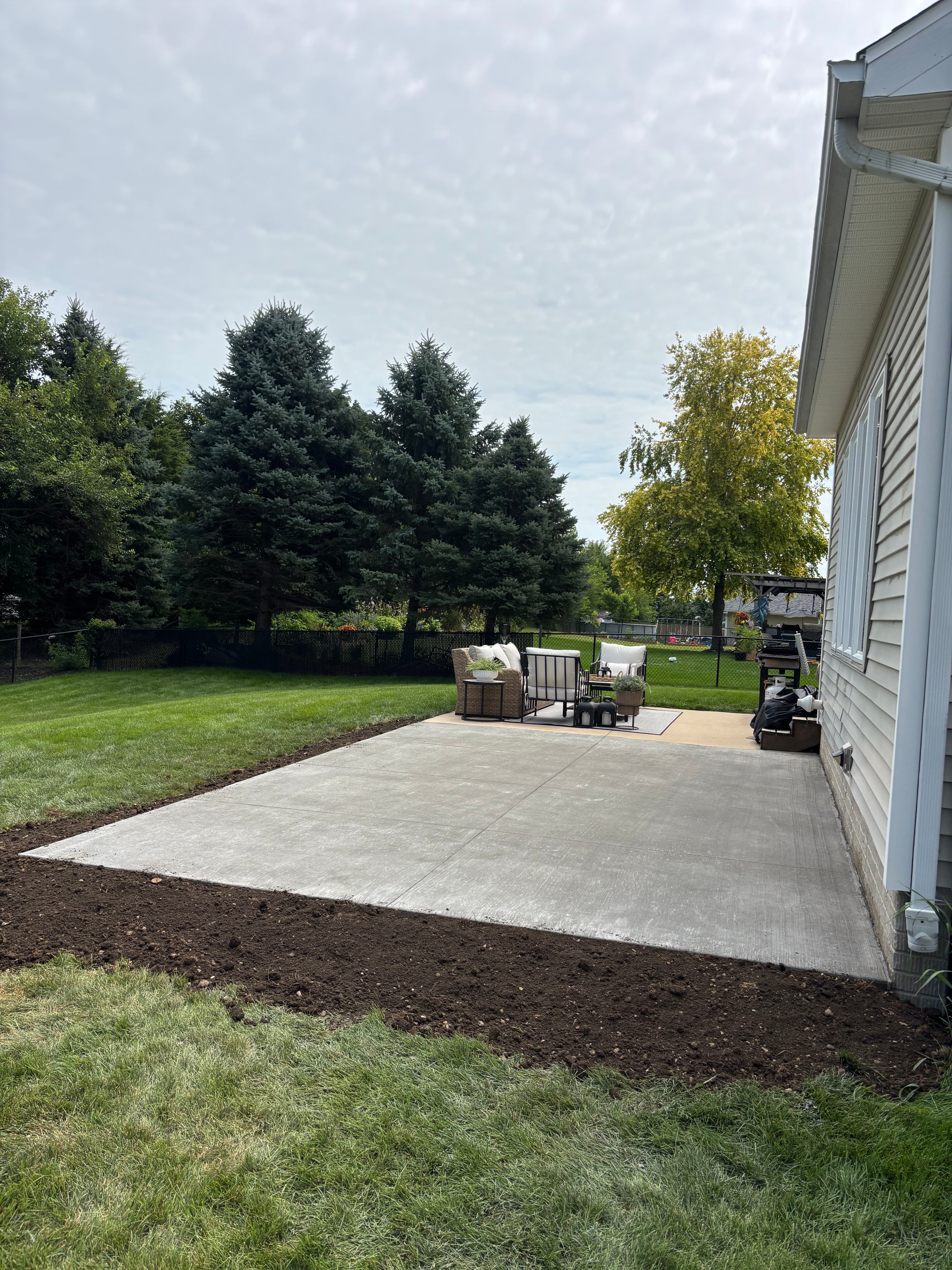 Project New Concrete Patio Poured in Cedar Rapids image