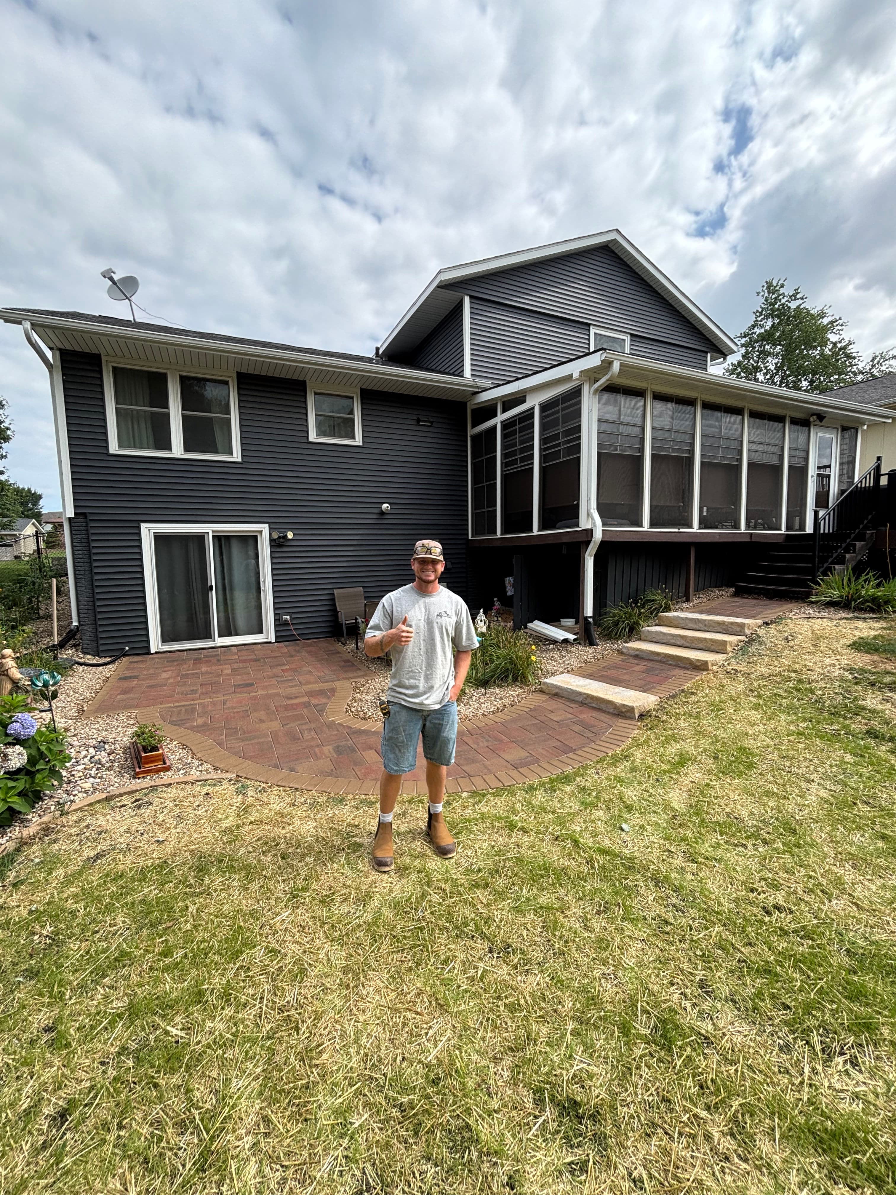 Project New Paver Patio Brings the Backyard to Life in Cedar Rapids image
