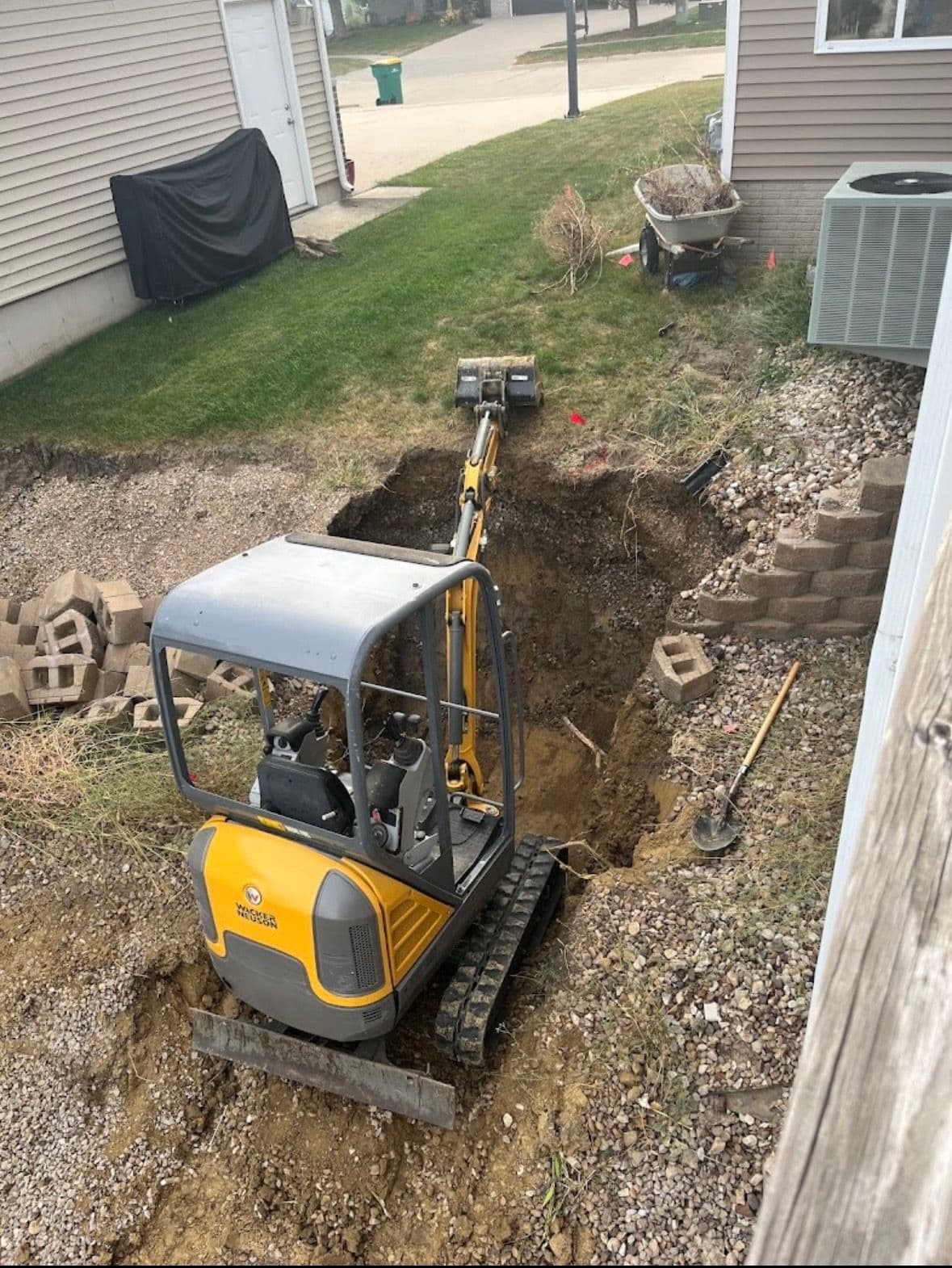 Gallery photos for Retaining Wall Solution in Ely Iowa: Image #1