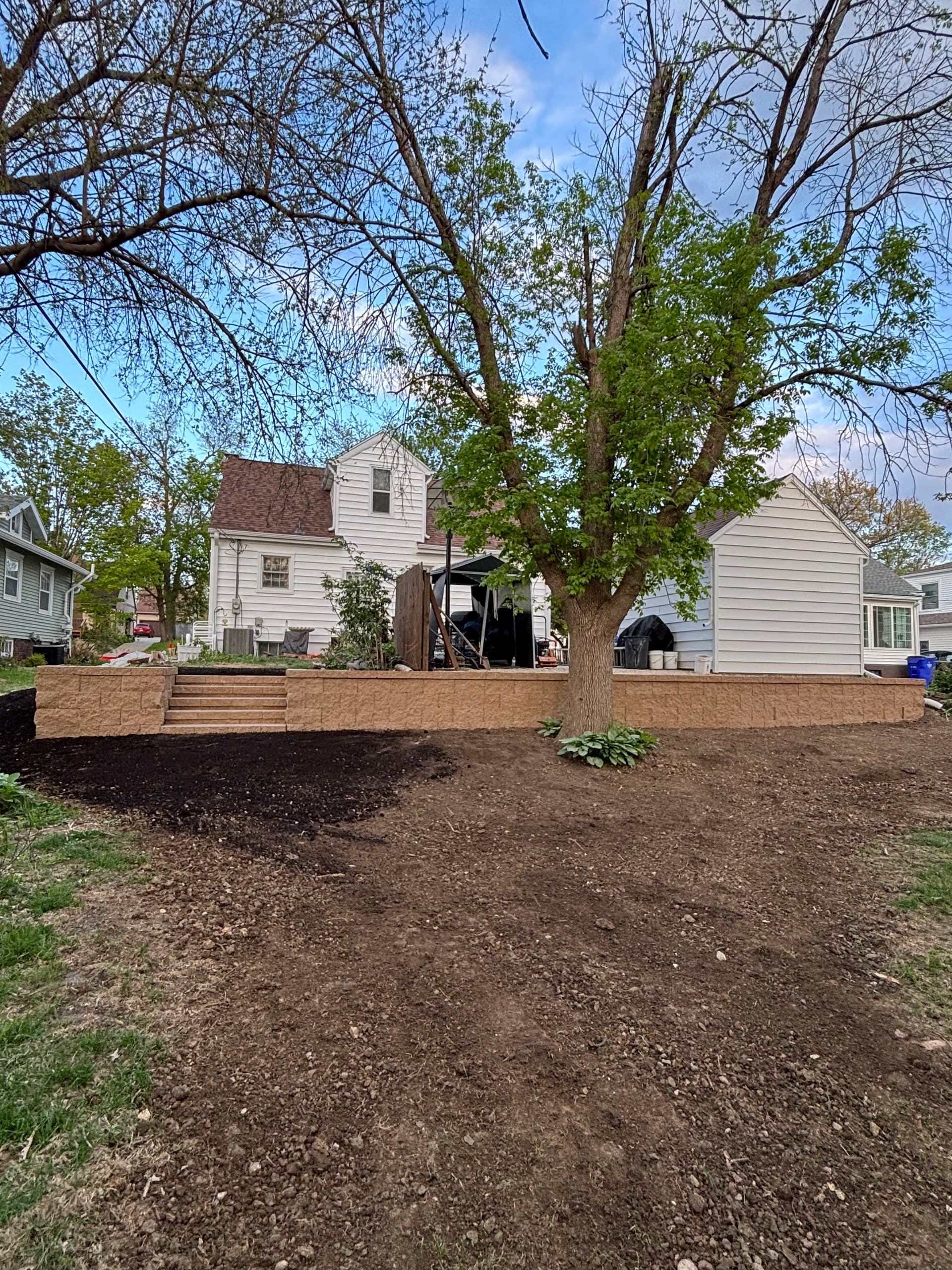 Gallery photos for Backyard Transformation in Cedar Rapids: Image #3