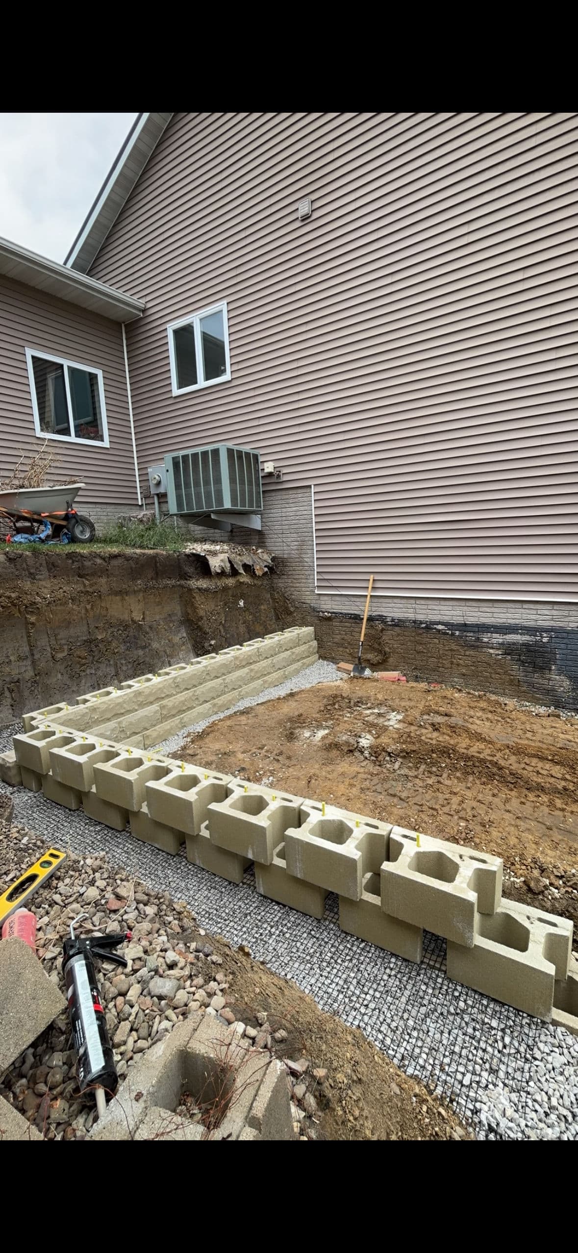 Gallery photos for Retaining Wall Solution in Ely Iowa: Image #4
